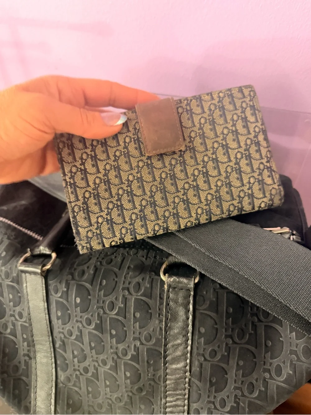 Dior / Trotter collection vintage wallet EUC!!!